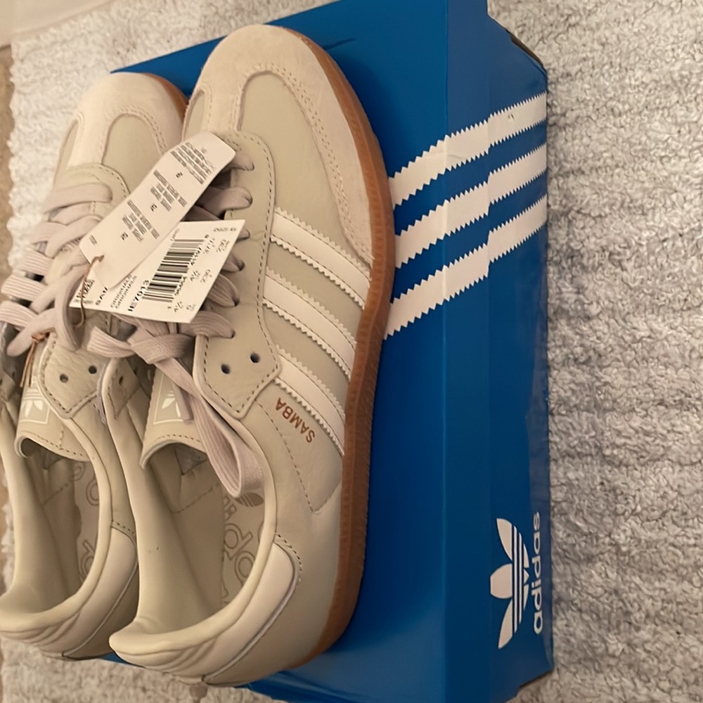 Adidas OG Samba Beige aluminum chalk white